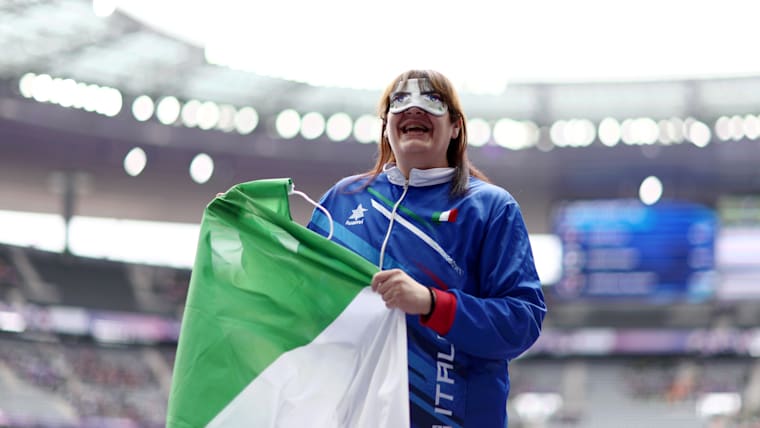 Impressive eye masks worn at Paris 2024 Paralympic Games