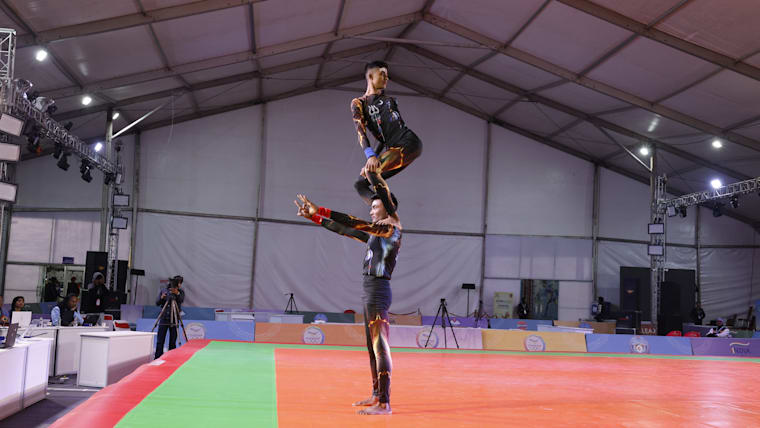 Yogasana at National Games 2025 - photos