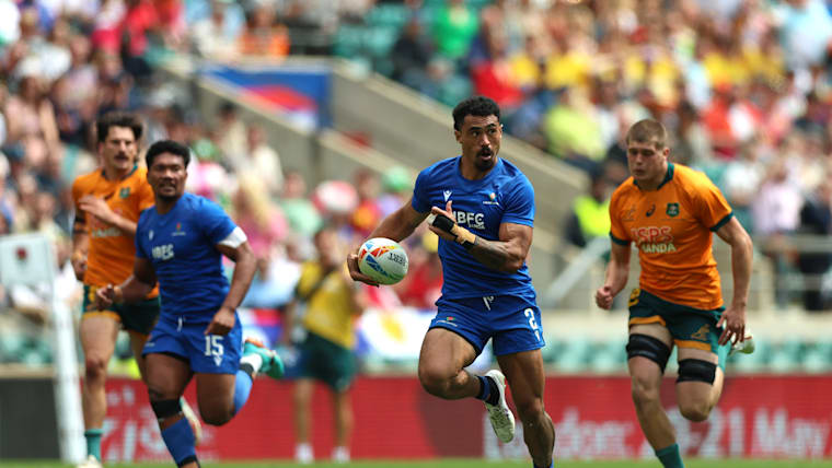 Samoa Australia 2023 London Sevens Sat