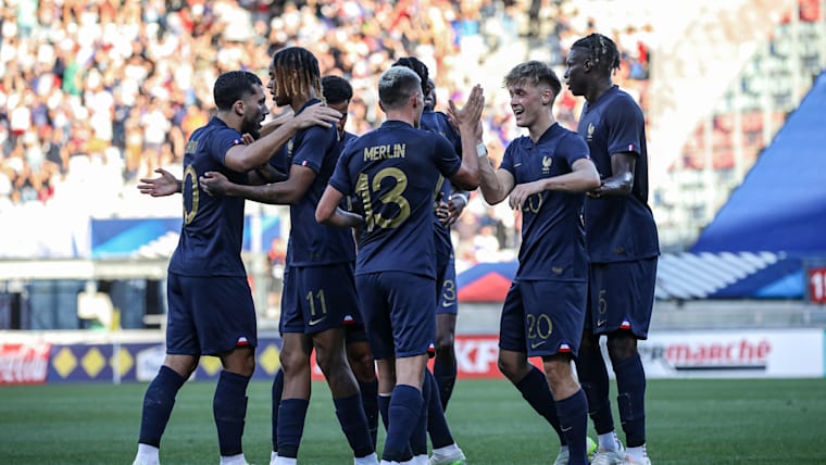 France-Danemark Espoirs - Match amical, septembre 2023 (Germain Rezé_FFF)