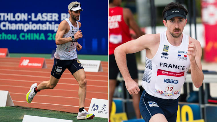 Valentin Belaud and Jean-Baptiste Mourcia of France