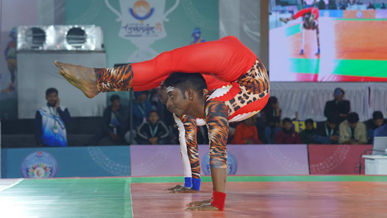 Yogasana at National Games 2025 - photos