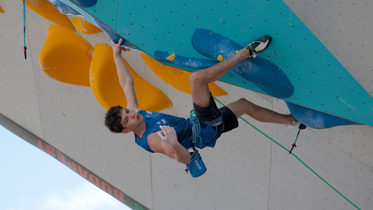 Mejdi Schalck escalade sportive