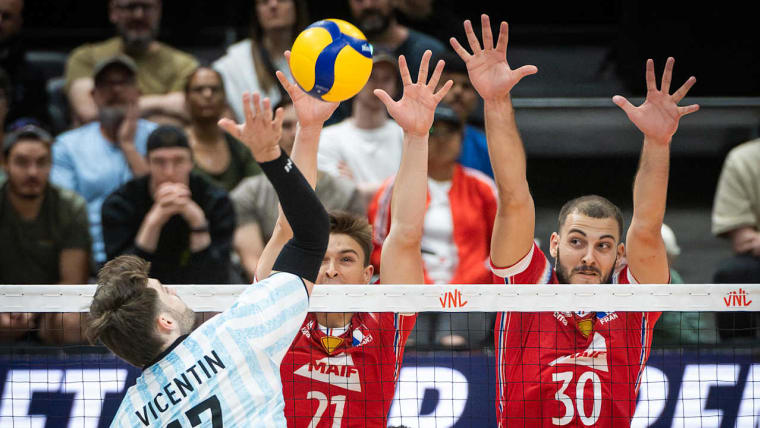 France Argentine volleyball