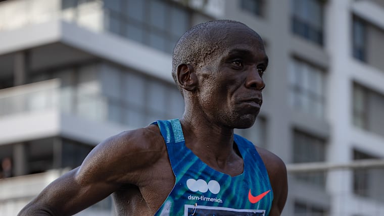 Eliud Kipchoge of Kenya.