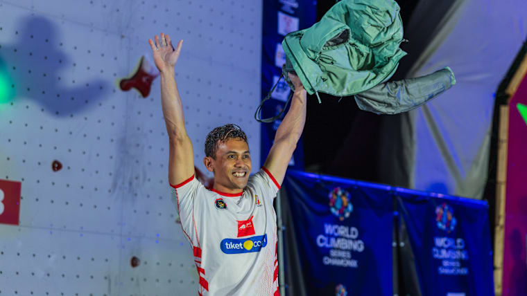 Veddriq Leonardo (INA, climbing)