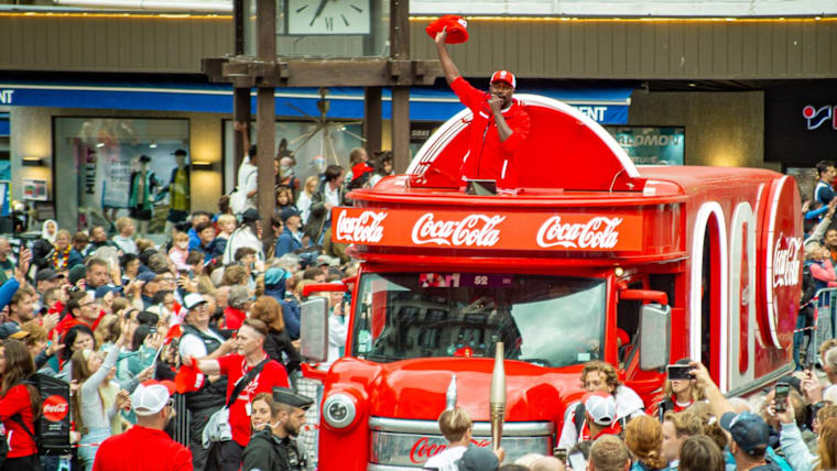 Olympic Torch Relay ahead of Paris 2024.