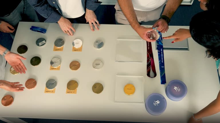 Work done on the Milano Cortina 2026 medals