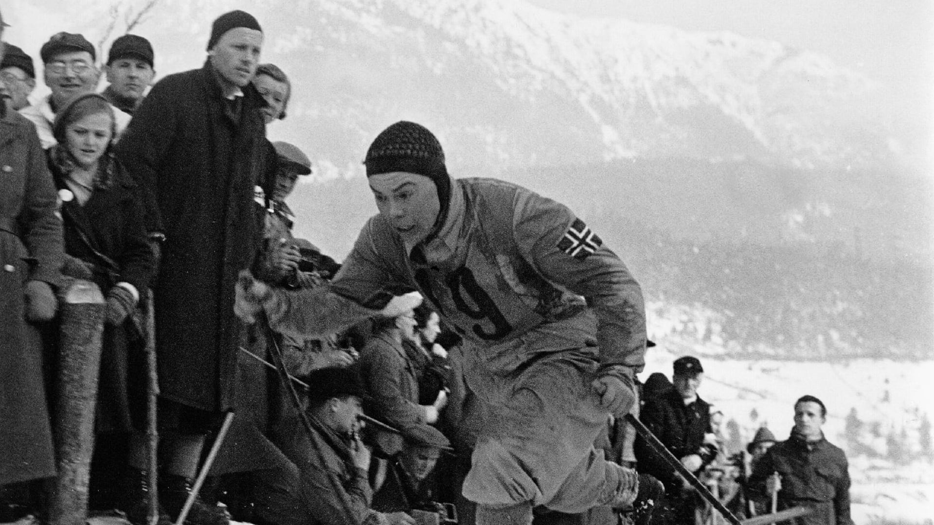 Oslo 1952 Winter OG, Cross country skiing, 18km Men - Martin STOKKEN (NOR).
