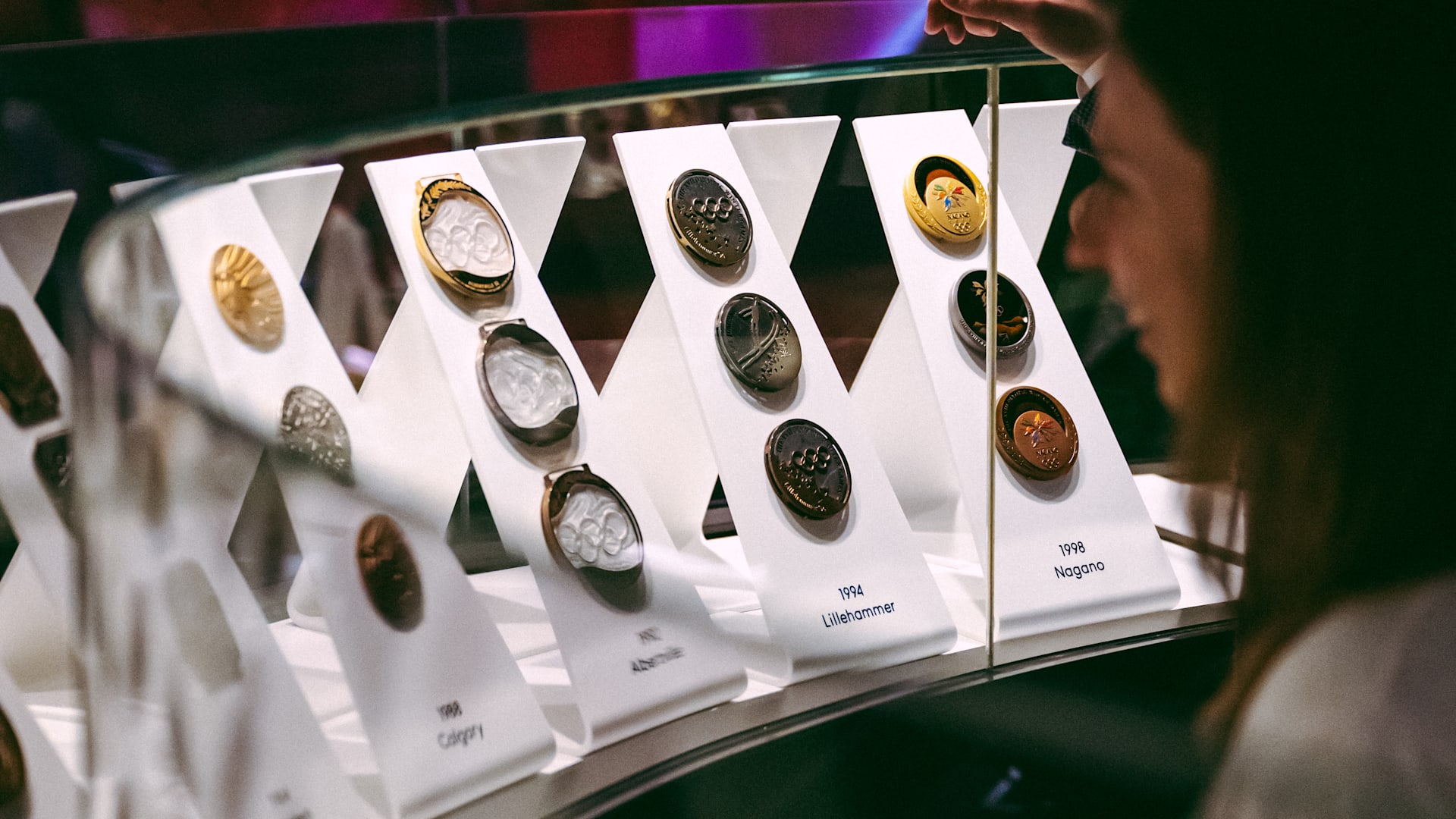 Olympic medals in the Permanent Exhibition