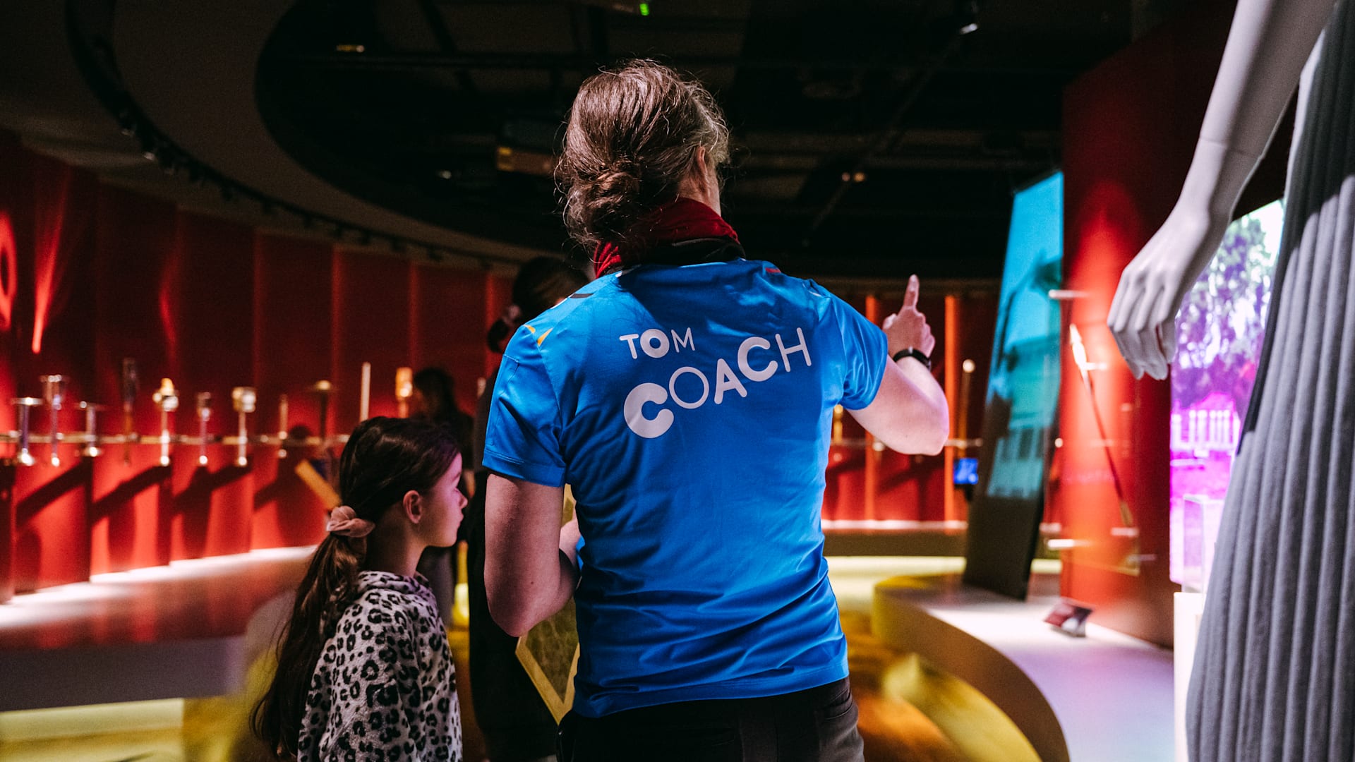 Guided tour at the Olympic Museum