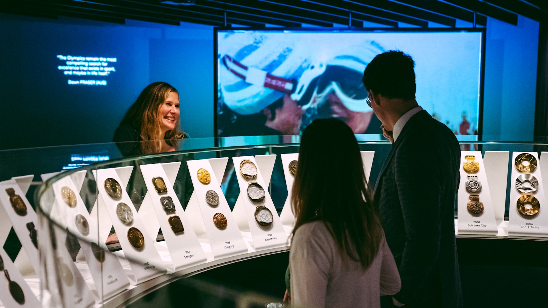 Winter and Summer medals in the Permanent Exhibition