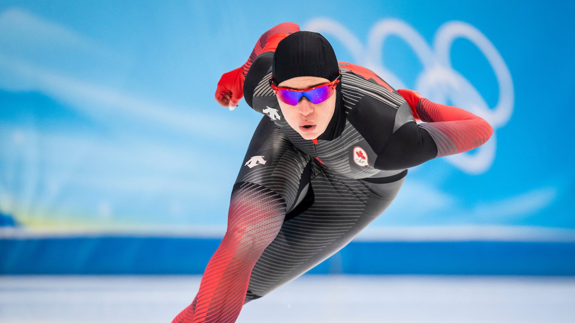 Team Canada long track speed skater Brooklyn McDougall competes in the women’s 500m event during the Beijing 2022 Olympic Winter Games on Sunday, February 02, 2022. Photo by COC/Handout Dave Holland *MANDATORY CREDIT*