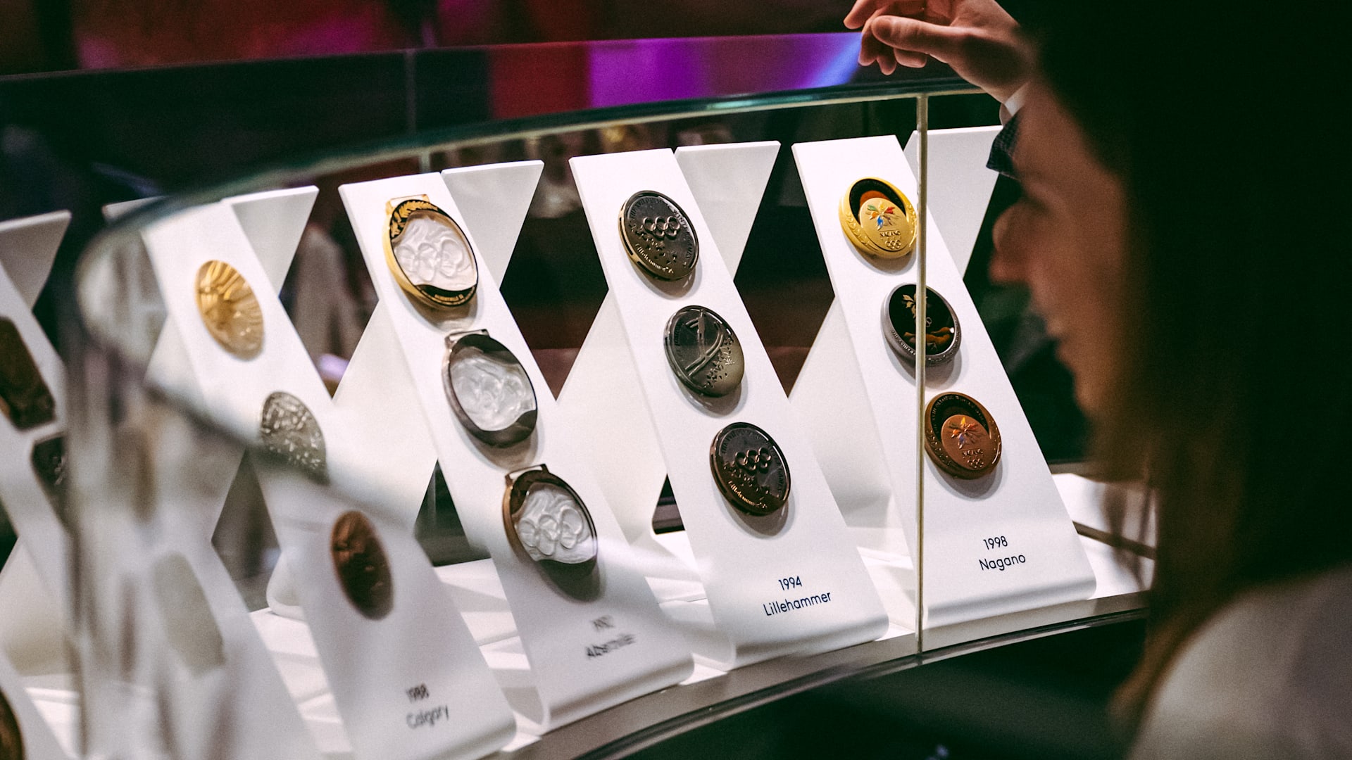 Olympic medals in the Permanent Exhibition