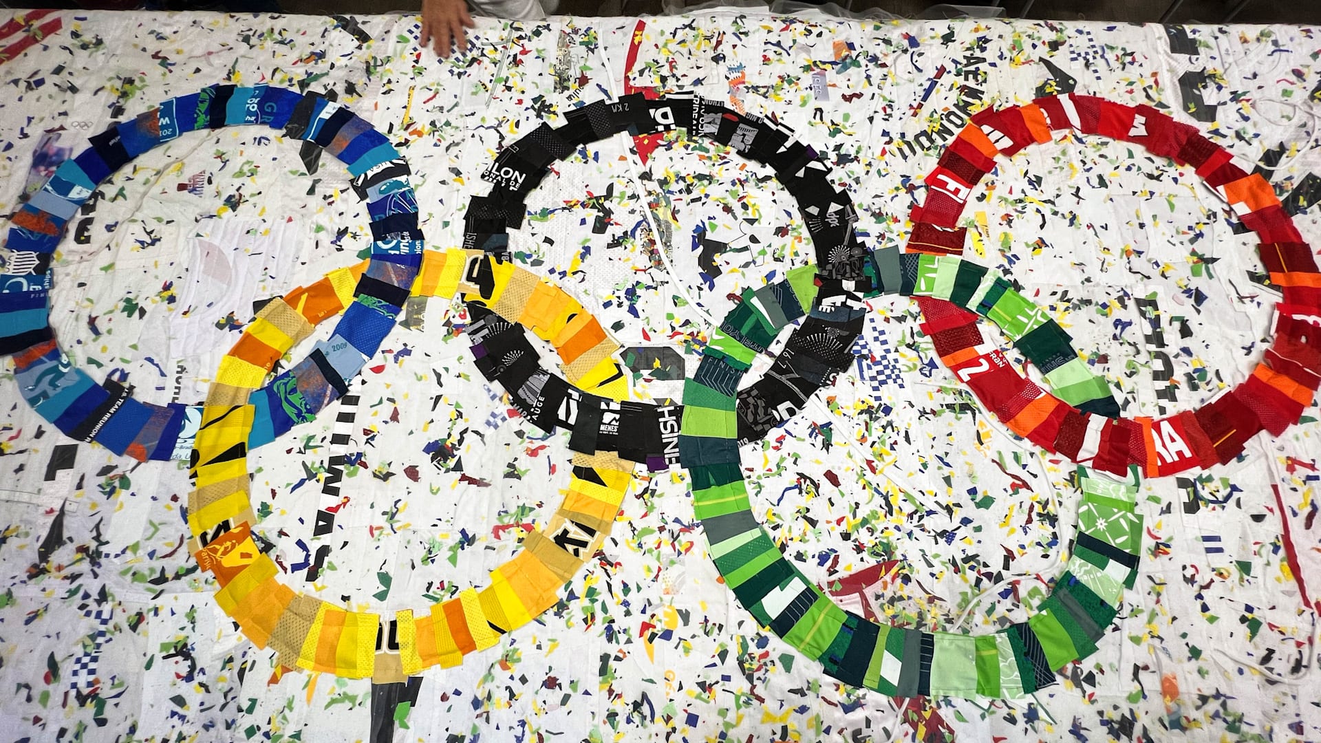 Olympian Artist – Multimedia and fiber art: Paris 2024