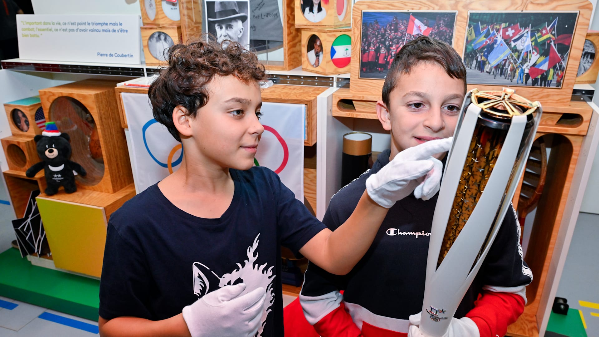 At the Heart of olympic values workshop