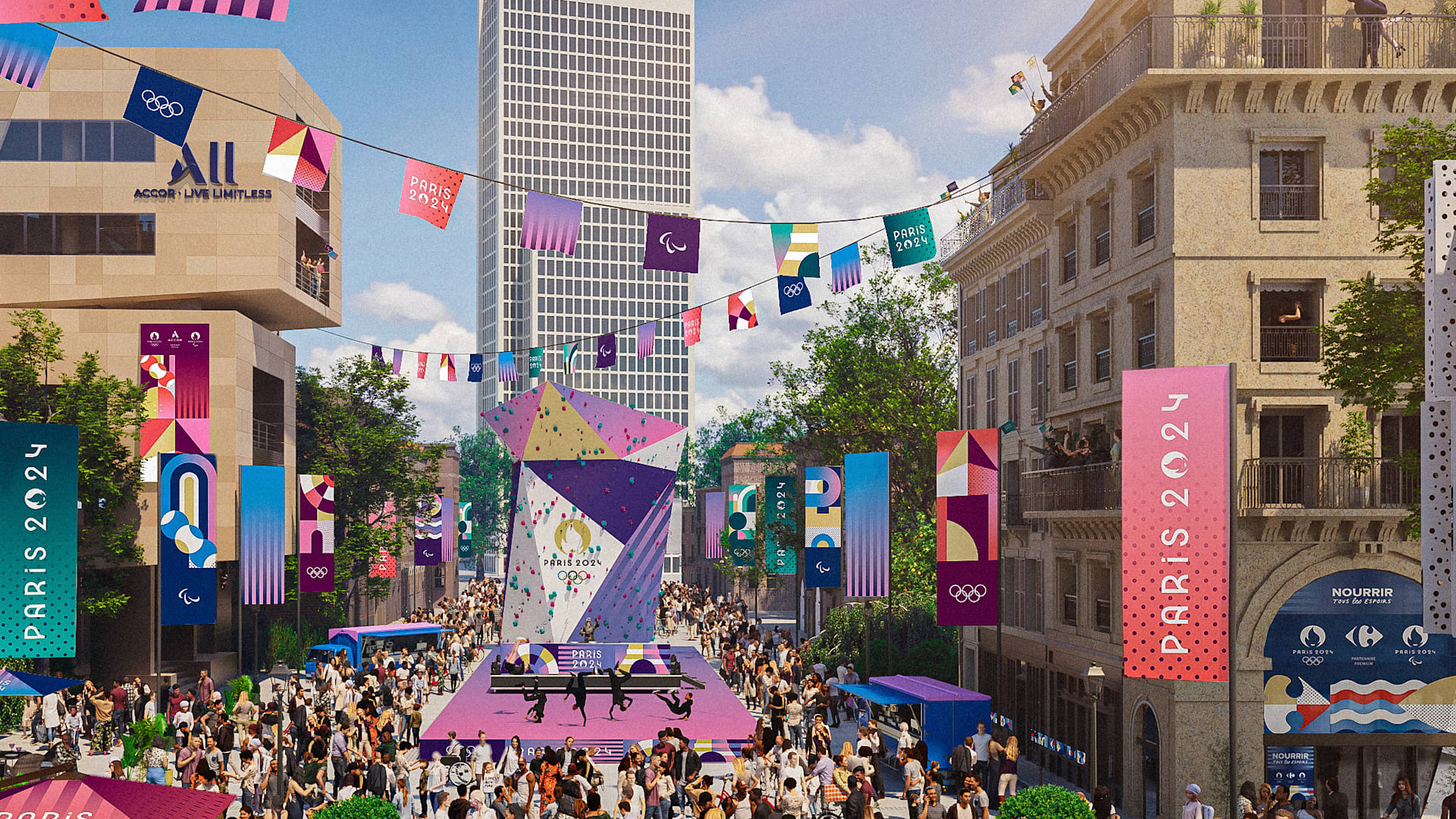 Paris 2024 - Célébration en ville