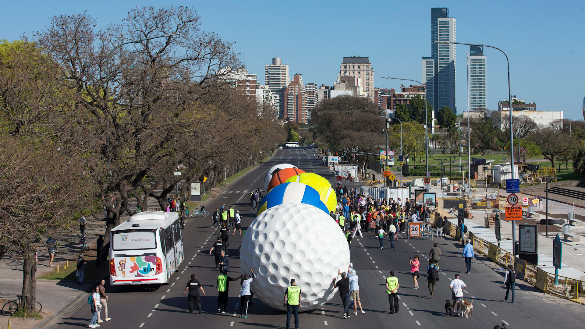 Leandro Erlich : Ball Game 2018 - Buenos Aires