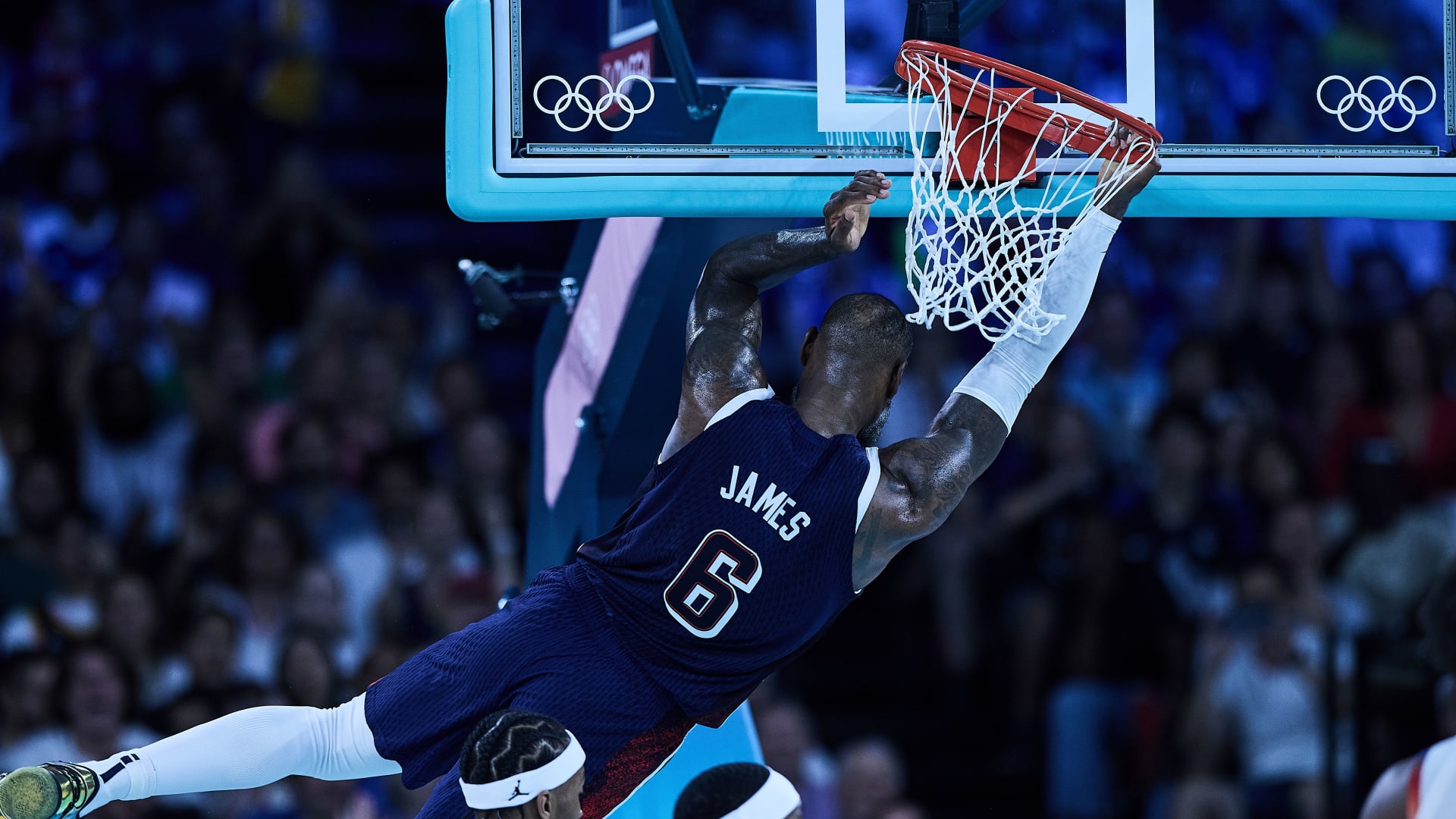 Paris 2024 OG, Basketball Men - Final, United States of America (USA) 1st - France (FRA) 2nd.