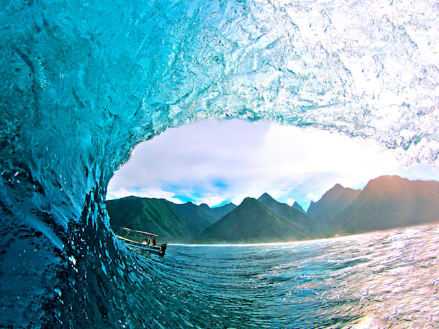 Teahupo’o, la vague tahitienne