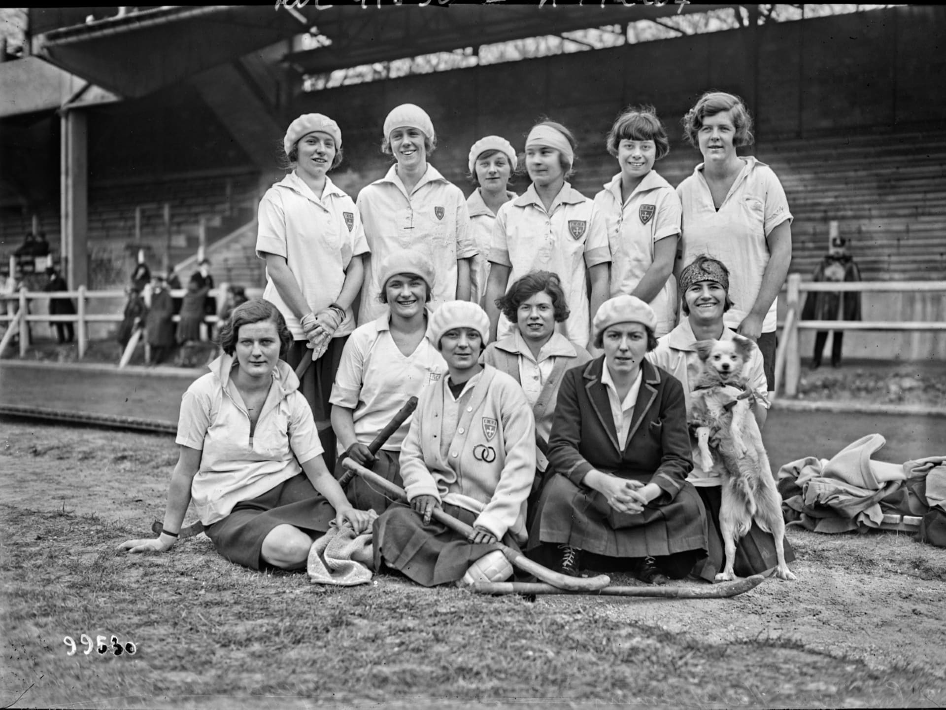 Porte Dorée, hockey féminin, équipe du Racing - 1925