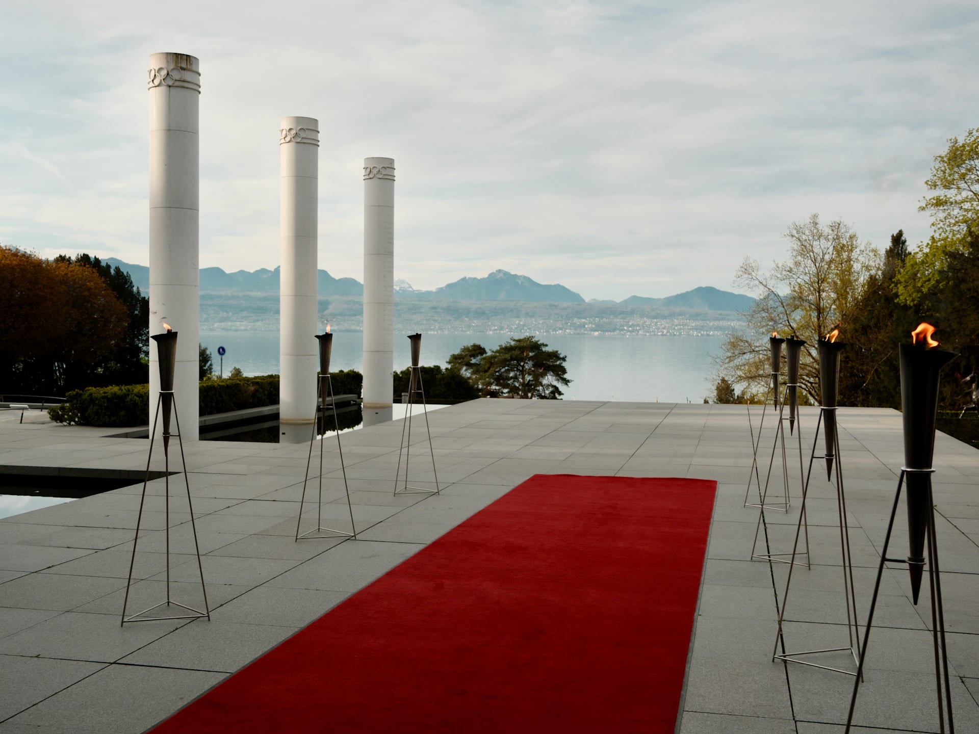 Olympic Museum Courtyard