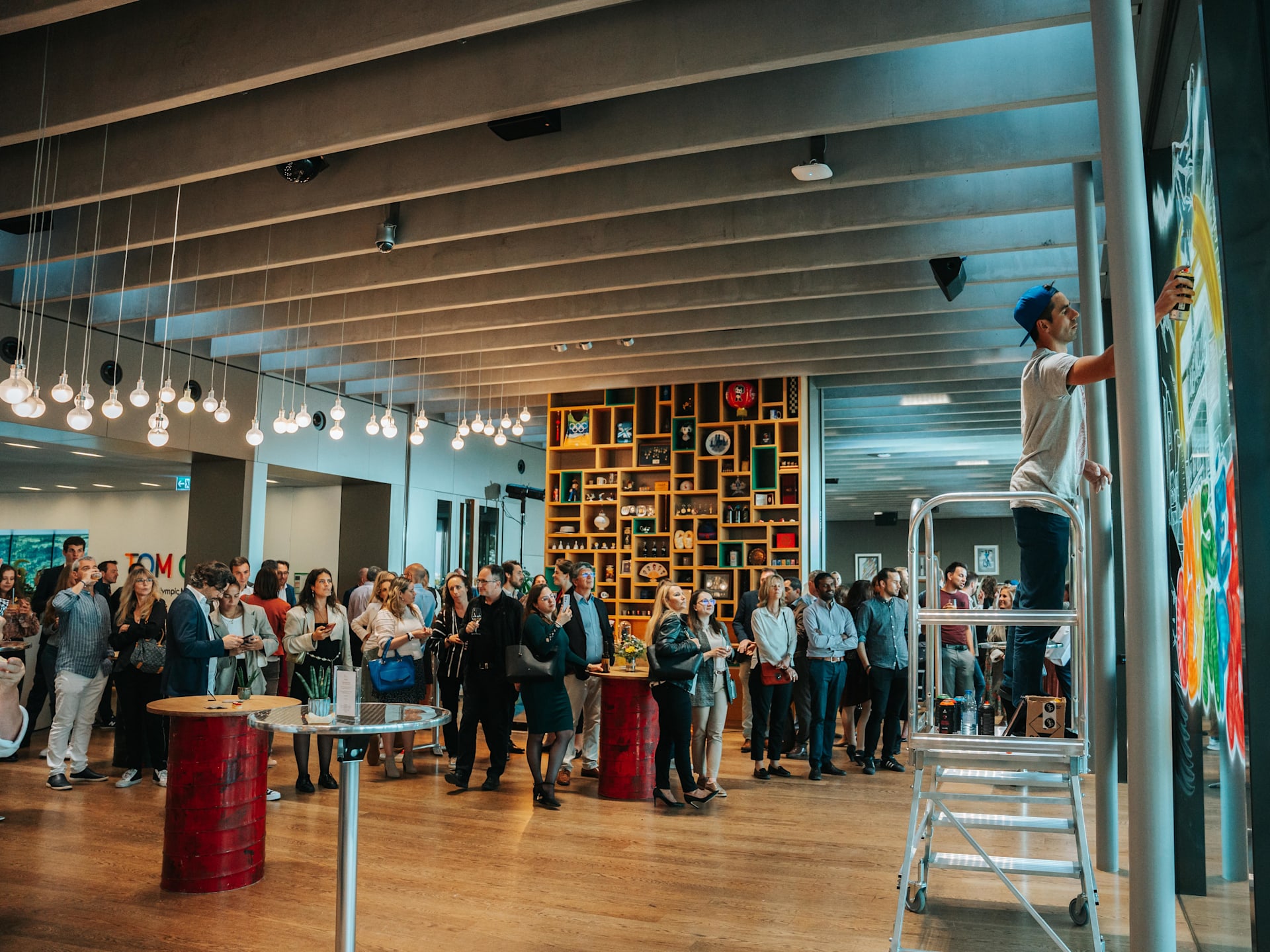 Street Party at the Olympic Museum