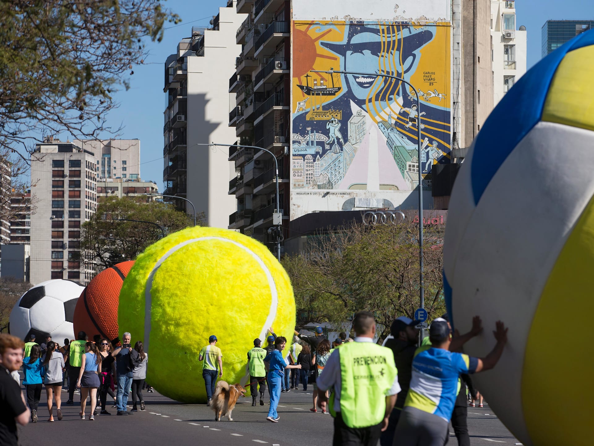 Leandro Erlich : Ball Game 2018 - Buenos Aires