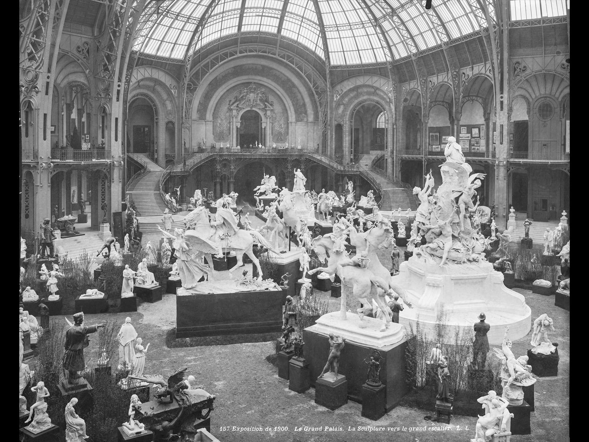 **Paris 1900 – Universal Exposition, Grand Palais.** The Olympic Games of 1900 were held in Paris as part of the Universal Exposition. The Grand Palais, which was built for the Universal Exhibition, will host the fencing and taekwondo events at Paris 2024.