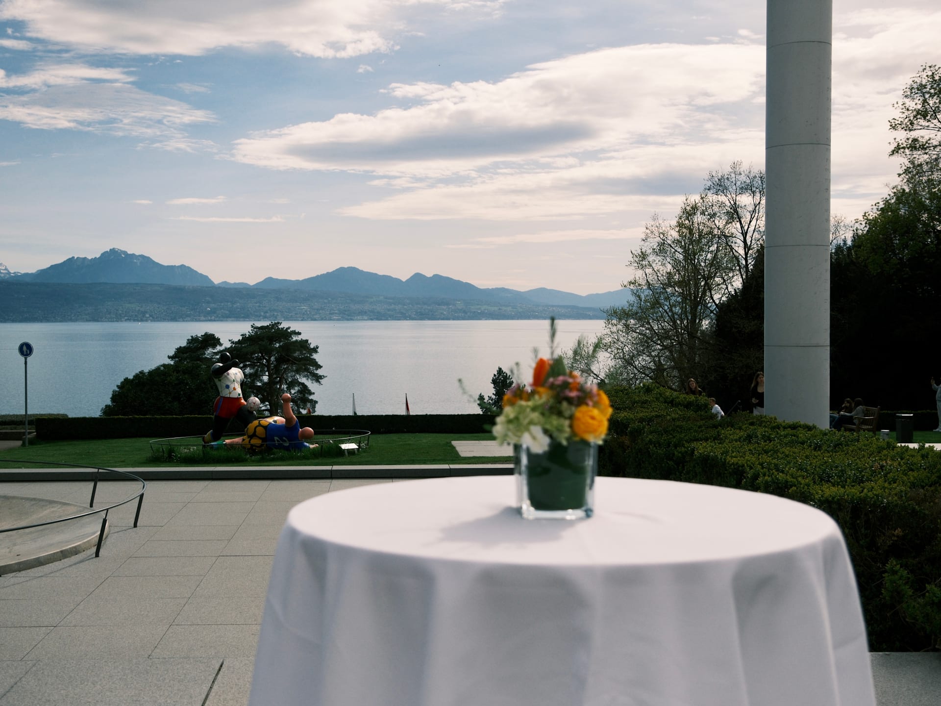 Olympic Museum Courtyard