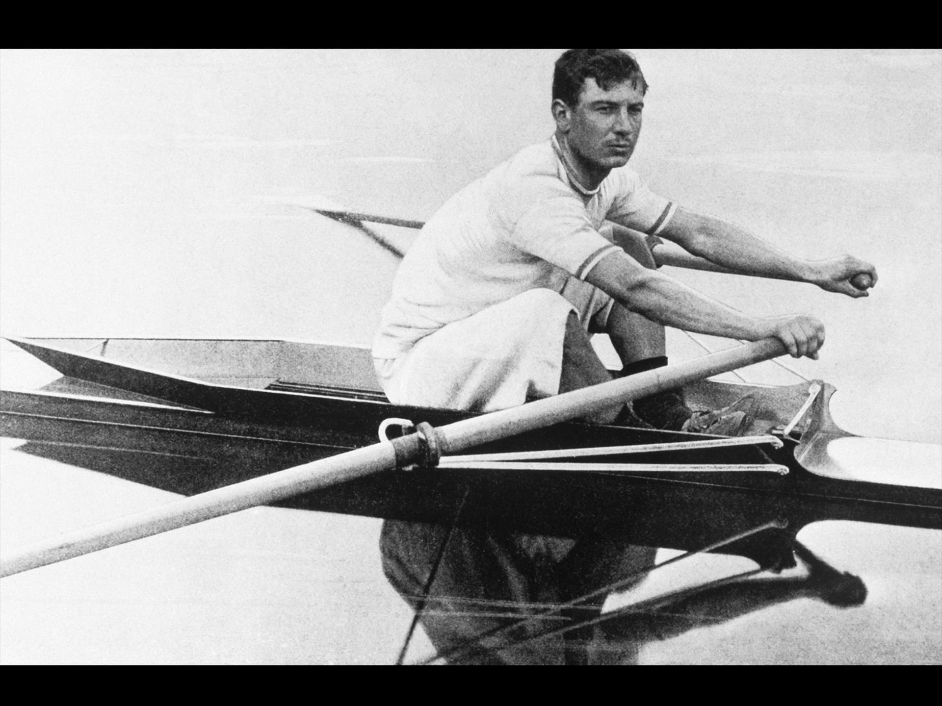 Paris 1900 – Louis Prevel (FRA), Rowing. A French and European rowing champion, Prevel failed to finish the single sculls final after falling out of his boat.