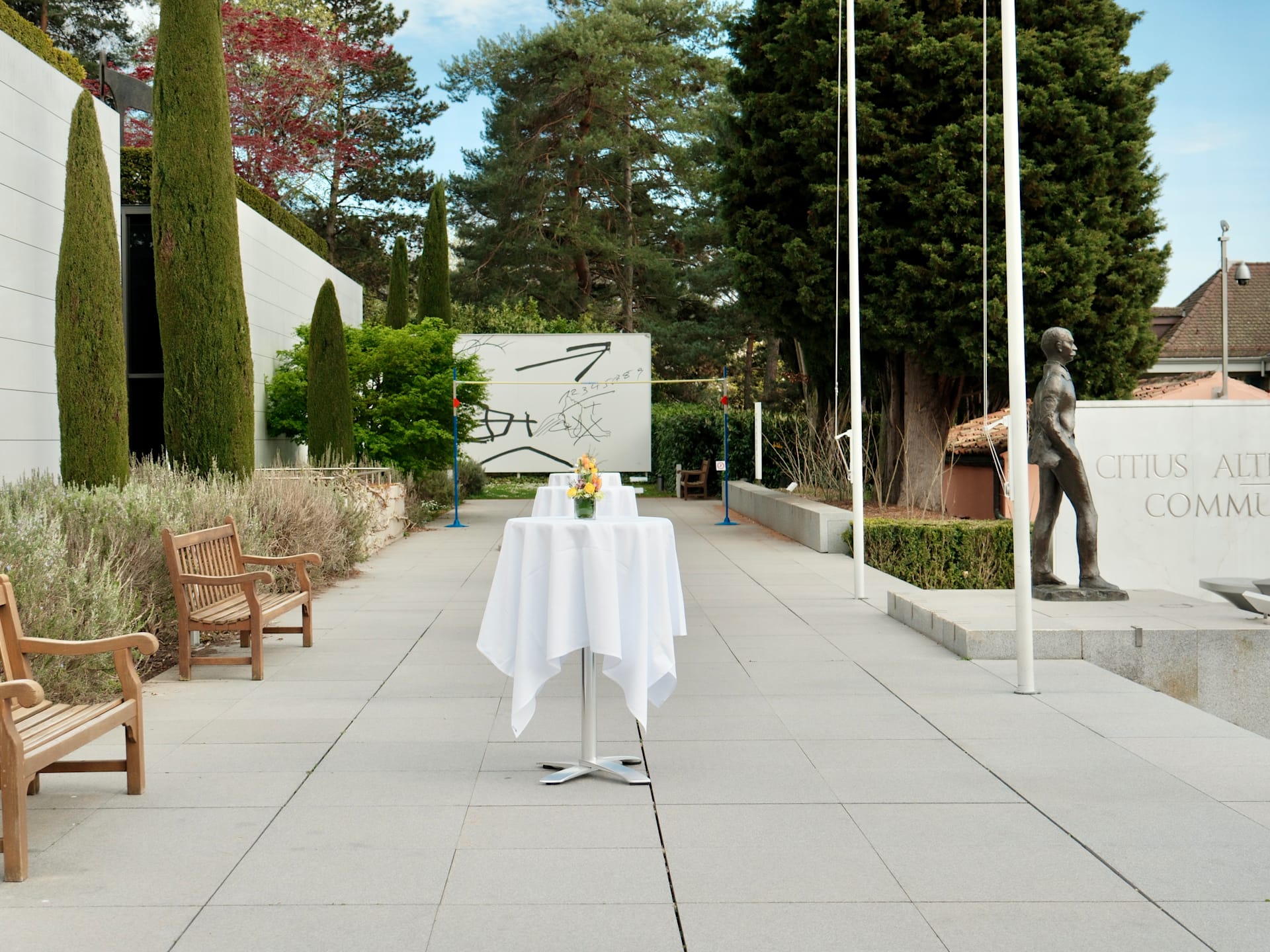 Olympic Museum Courtyard
