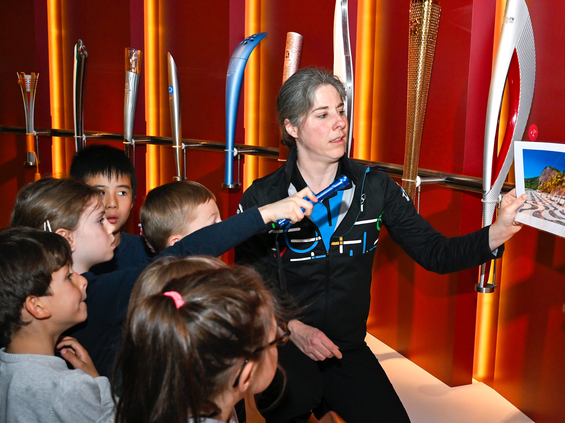 The Olympic flame workshop