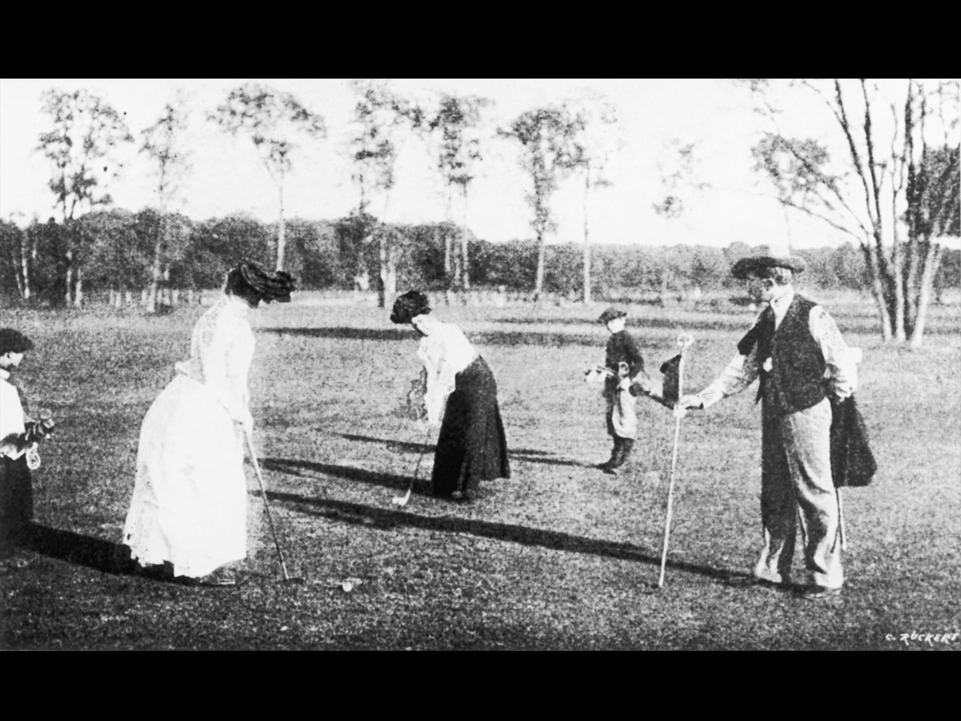 Paris 1900 – Women’s Golf. Women made their Olympic debut at Paris 1900