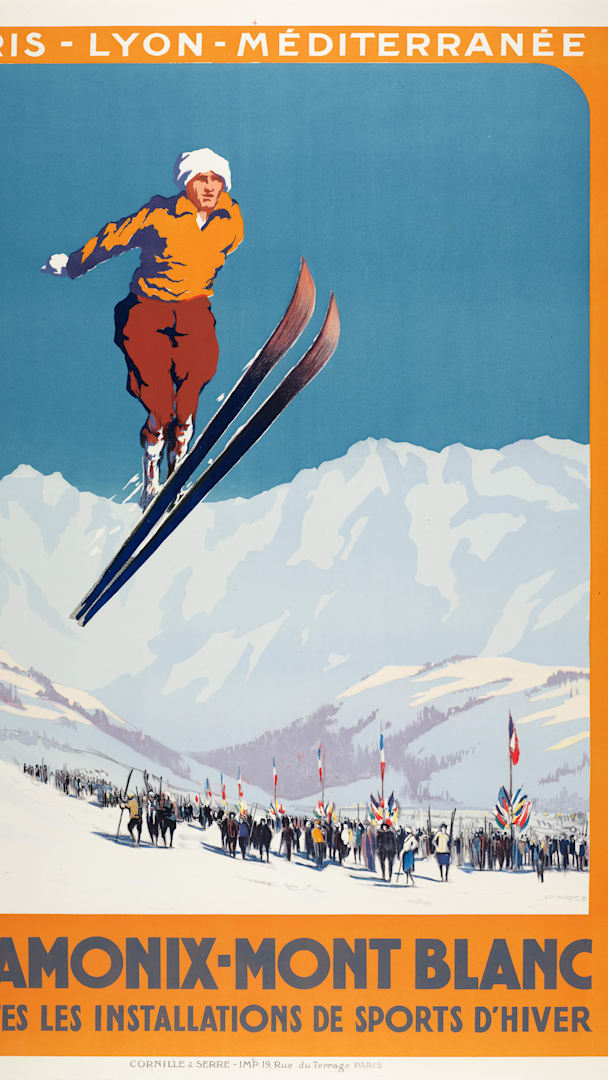 Olympic Art Poster from Chamonix 1924 to Pyeongchang 2018