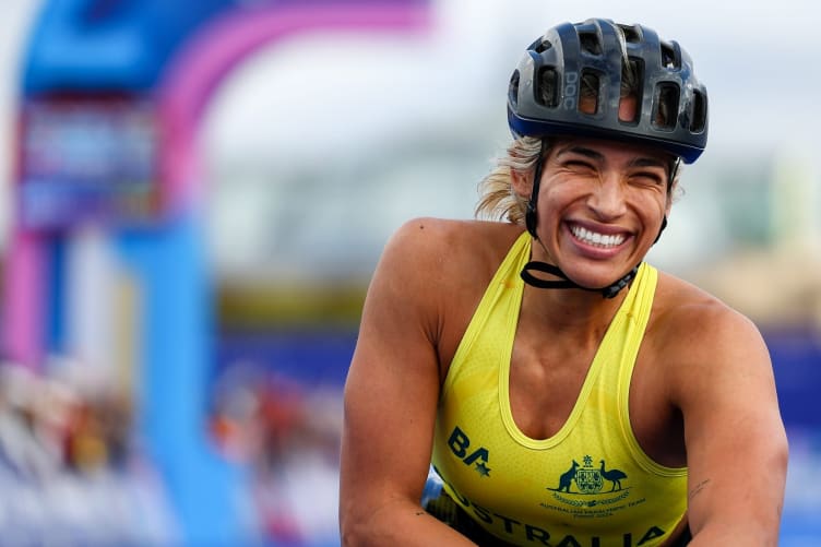 Madison de Rozario after the Wheelchair Marathon at the Paris 2024 Paralympic Games 