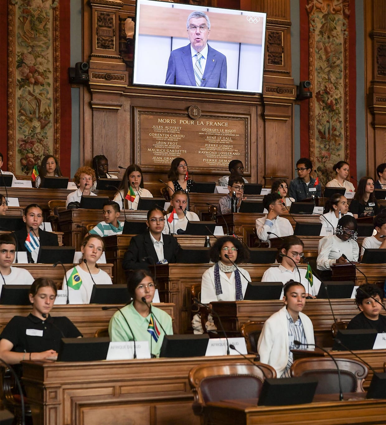 Model United Nations project highlights power of Olympic Truce for ...