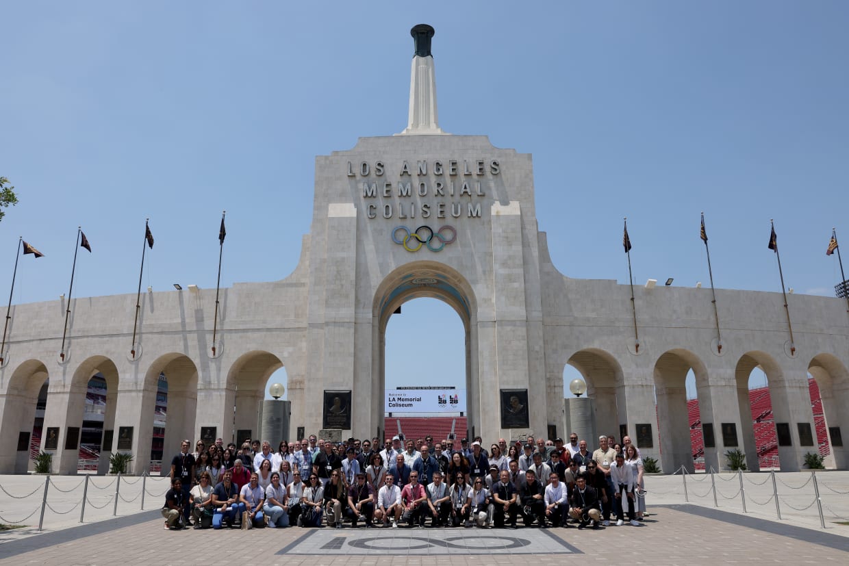 Olympic Broadcasting Services and World Broadcaster Rights Holders visit LA28 venues 
