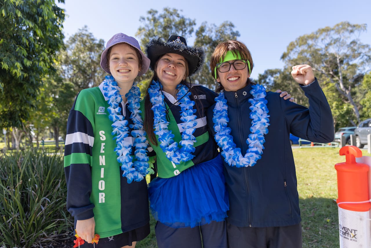 Student at the Gold Coast celebrating 6YTG. Credit City of Gold Coast
