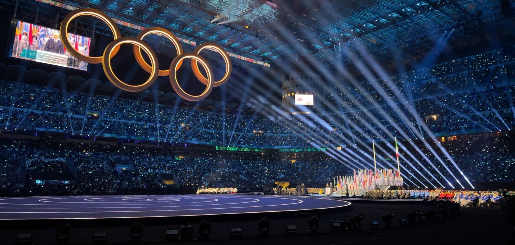 Olympic rings - Symbol of the Olympic Movement