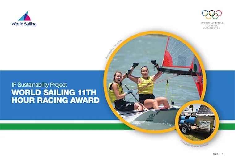 World Sailing 11th hour racing award
