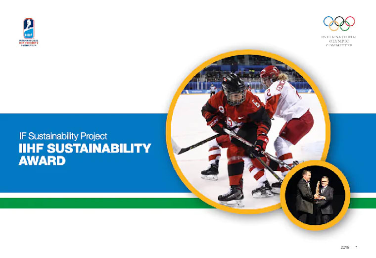 IIHF sustainability award