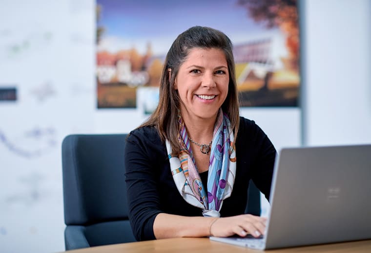 Christel, cheffe de projets planning stratégique et services exécutifs