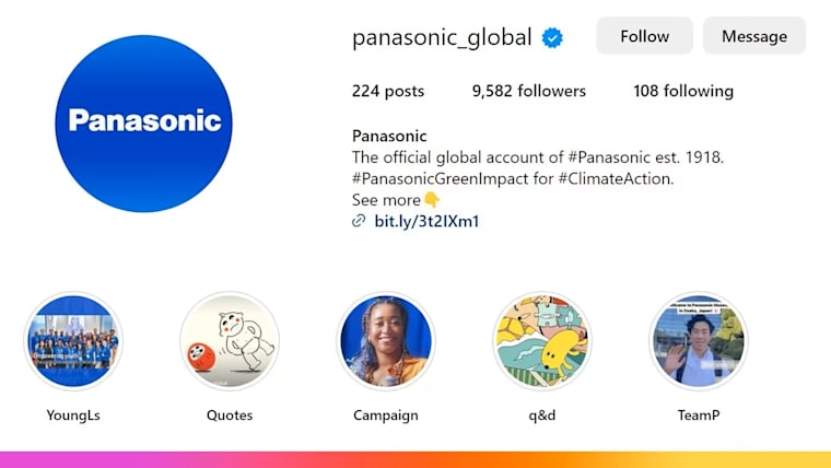 Panasonic – Instagram