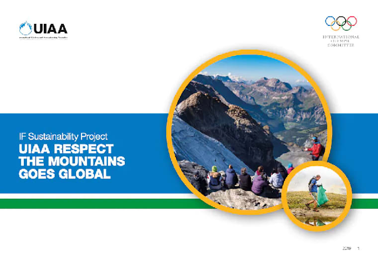 UIAA respect the mountains goes global