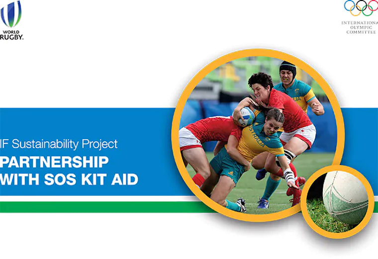 World Rugby Partnership with SOS Kit Aid
