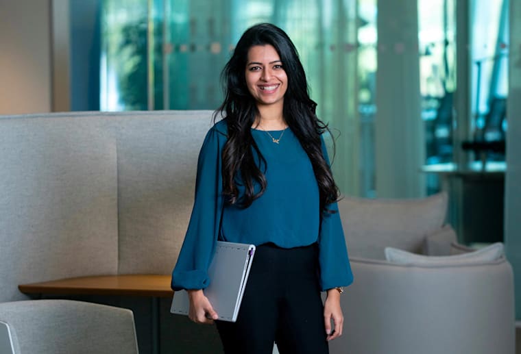 Rida, coordinatrice de la sensibilisation