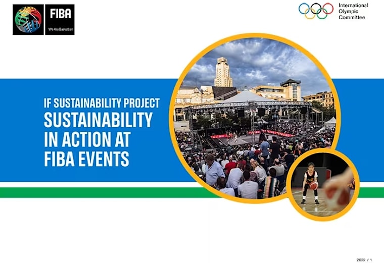 SUSTAINABILITY IN ACTION AT FIBA EVENTS