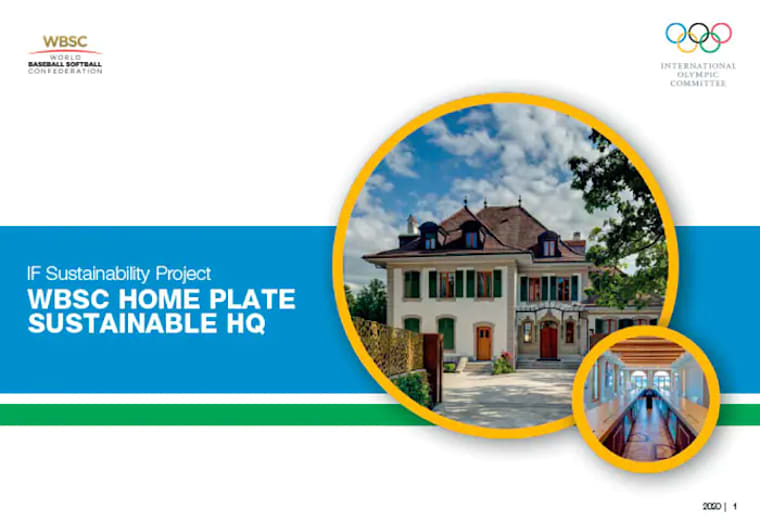 WBSC HOME PLATE SUSTAINABLE HQ