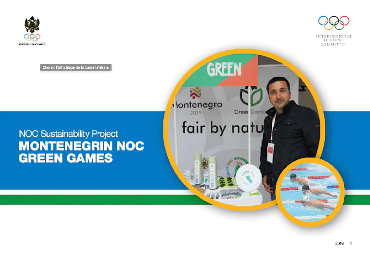Montenegrin NOC green games